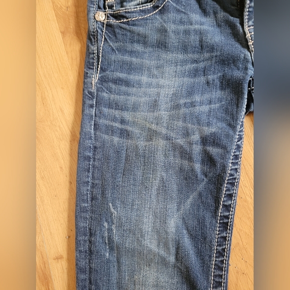 Women's Miss Me Rhinstone Skinny Jeans - Picture 5 of 7